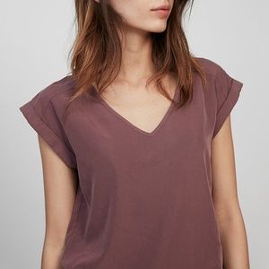 Express Gramercy Rolled Sleeve Tee
